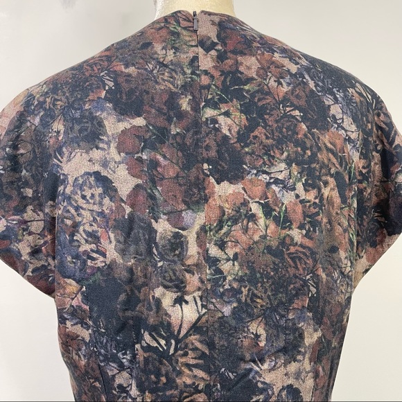 Peruvian Connection Floral Watercolor Mini Dress Size 4 Multicolor - Picture 10 of 13